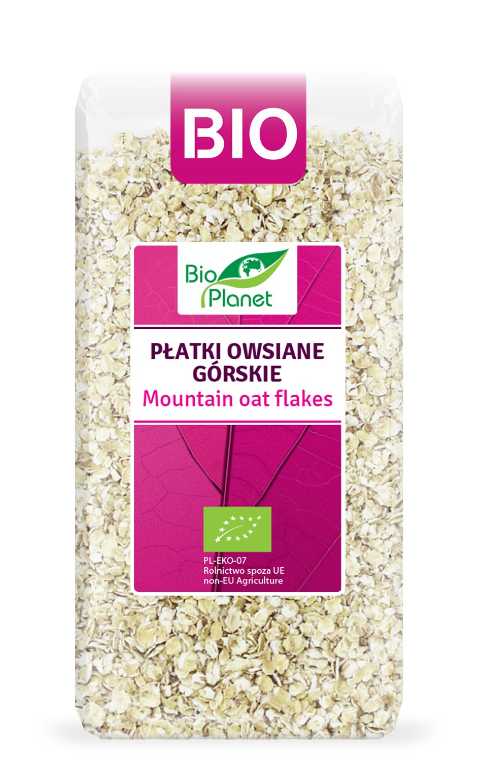 Bio planet płatki owsiane górskie bio 300 g