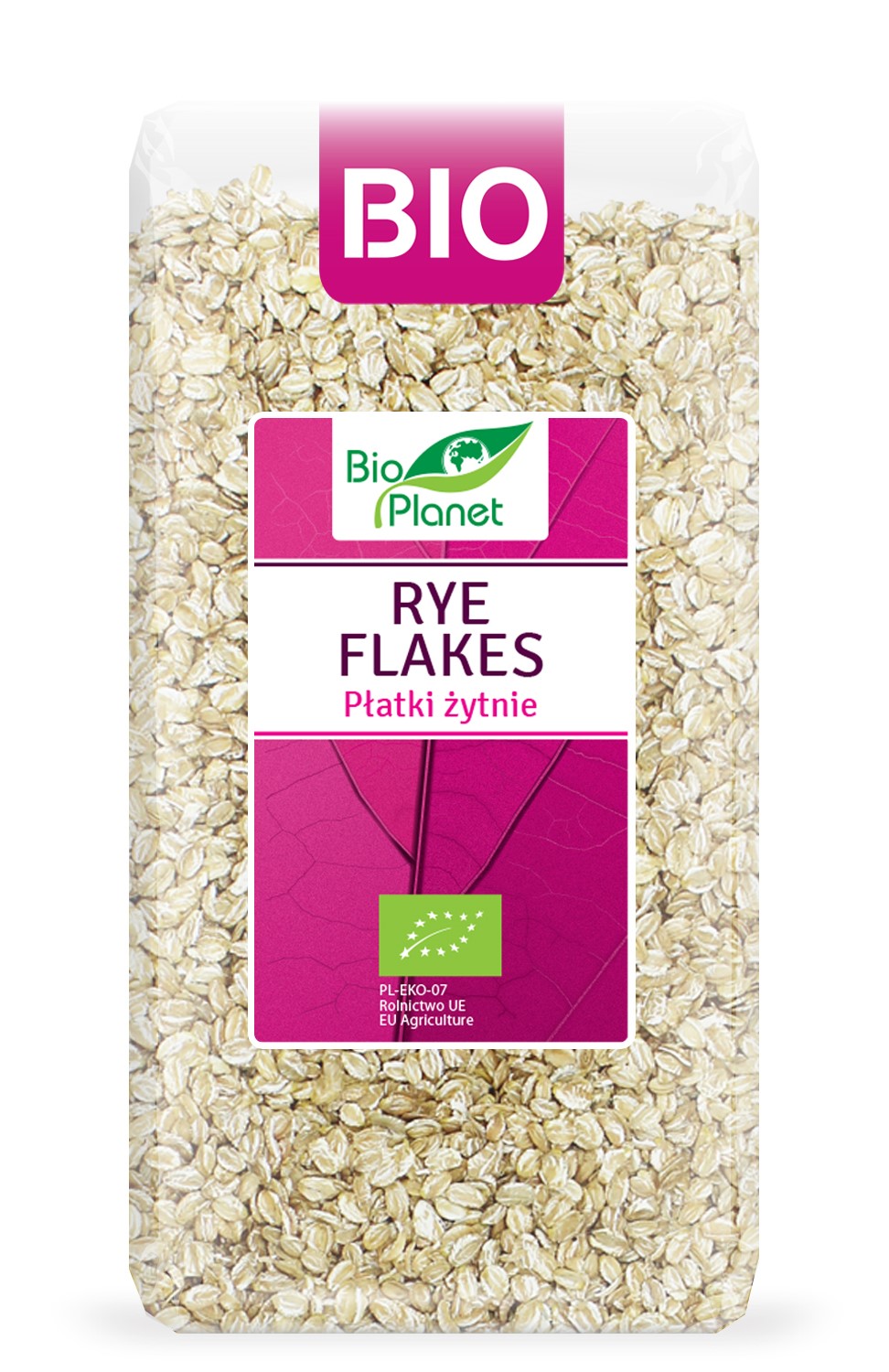 Bio planet płatki żytnie bio 300 g