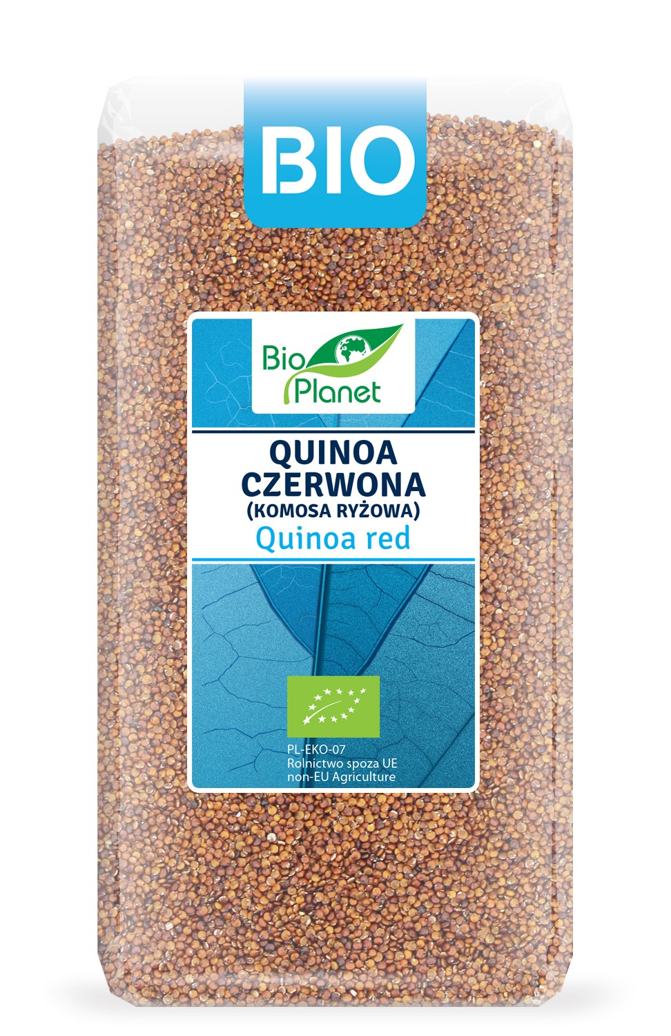 Bio planet quinoa czerwona (komosa ryżowa) bio 500 g