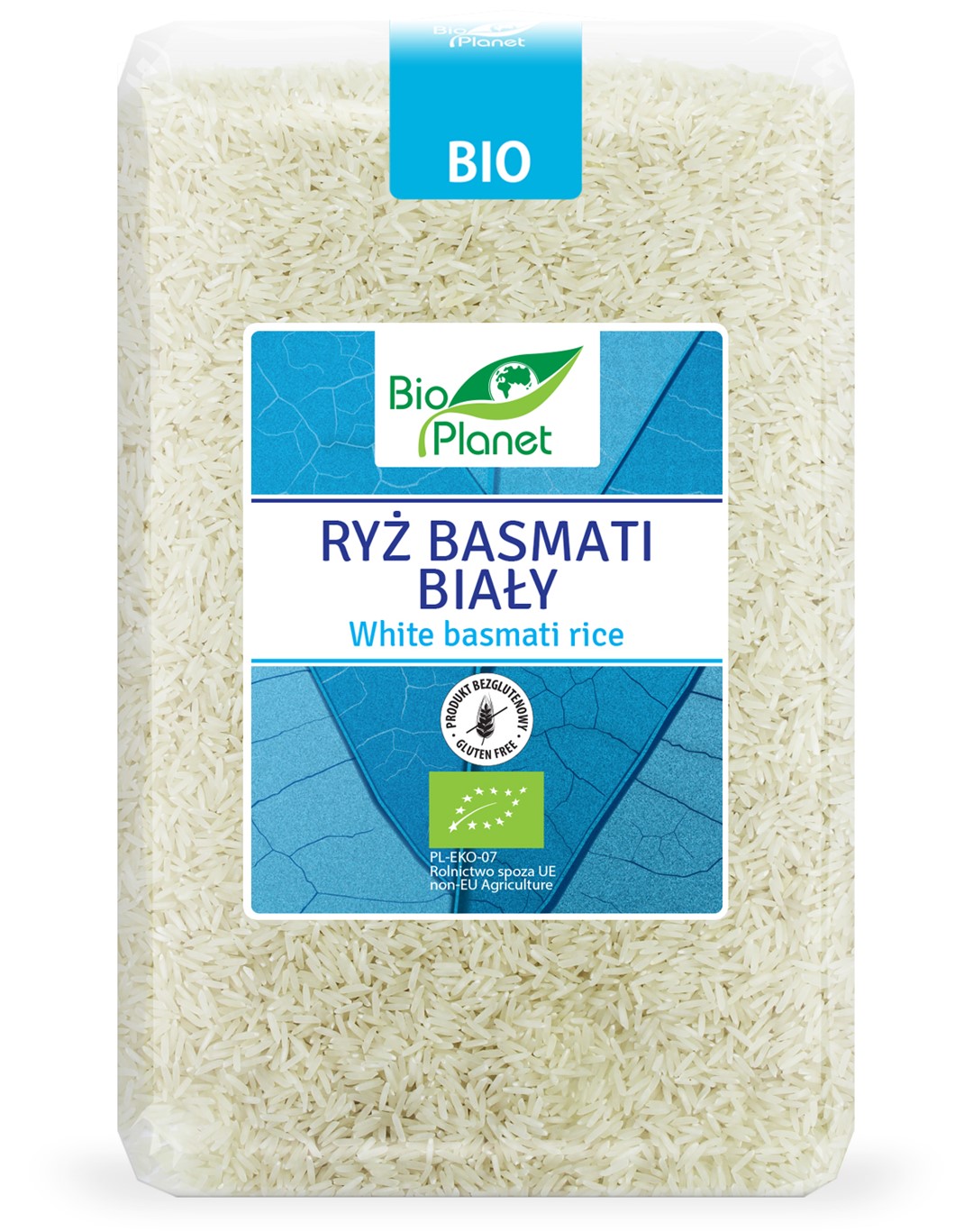 Bio planet ryż basmati biały bezglutenowy bio 2 kg