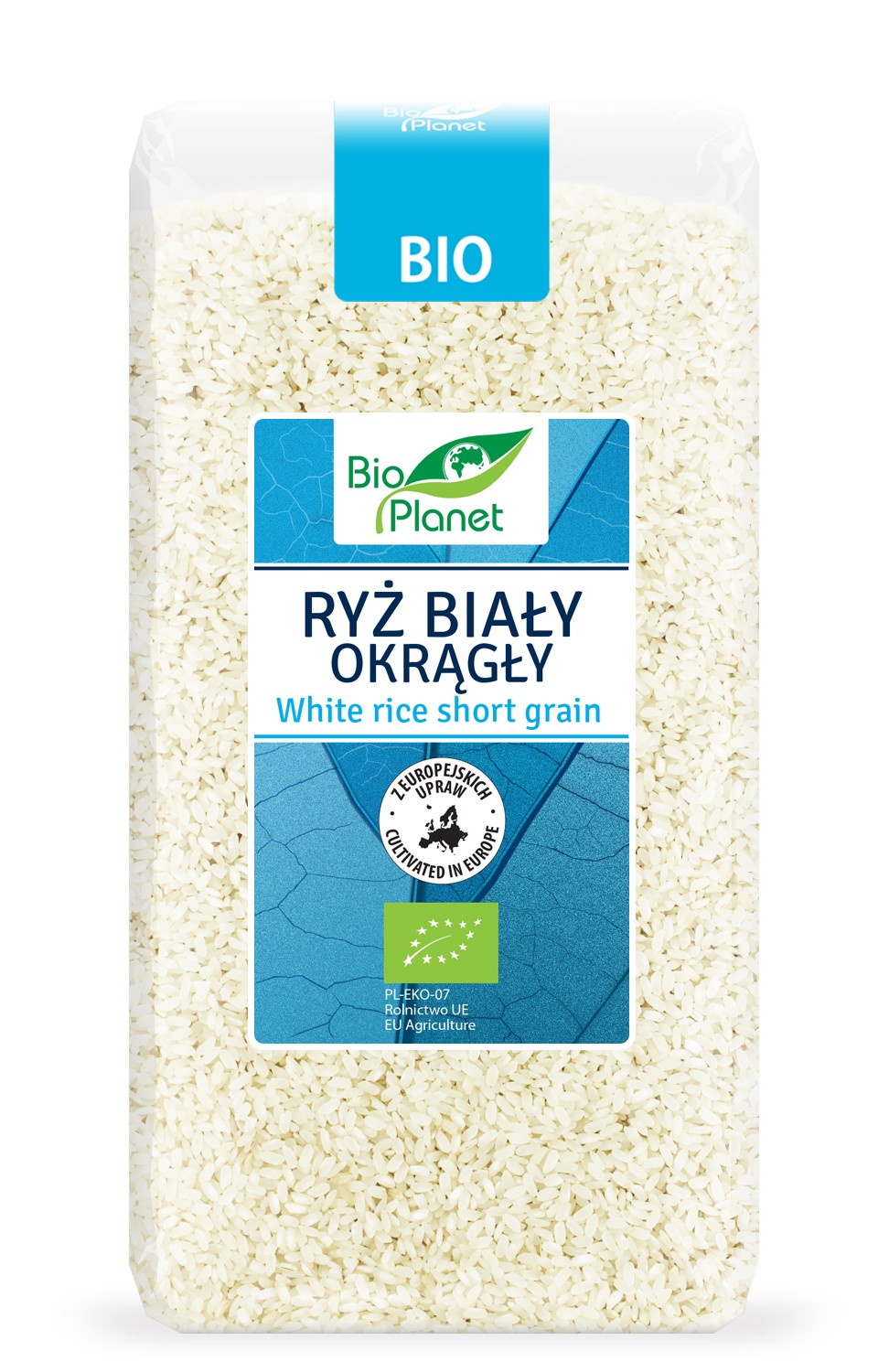 Bio planet ryż biały okrągły bio 500 g