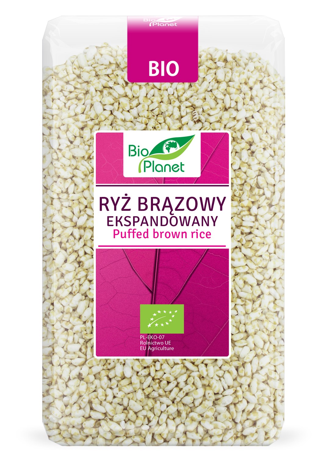 Bio planet ryż brązowy ekspandowany bio 150 g