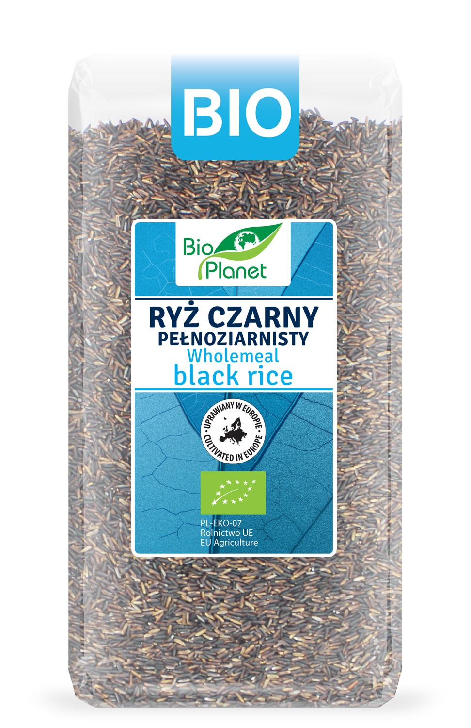 Bio planet ryż czarny pełnoziarnisty (uprawiany w europie) bio 500 g
