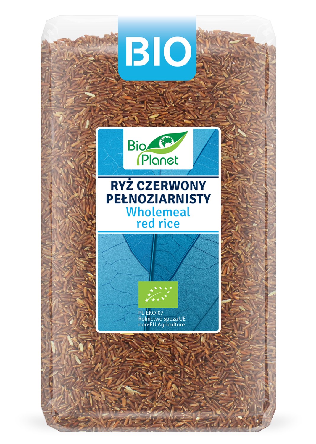 Bio planet ryż czerwony pełnoziarnisty bio 1 kg