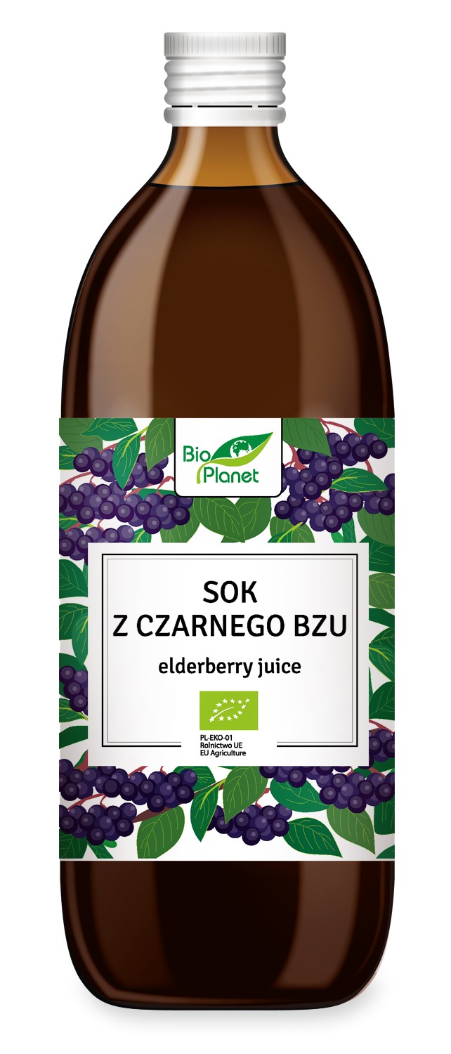 Bio planet sok z czarnego bzu nfc bio 500 ml