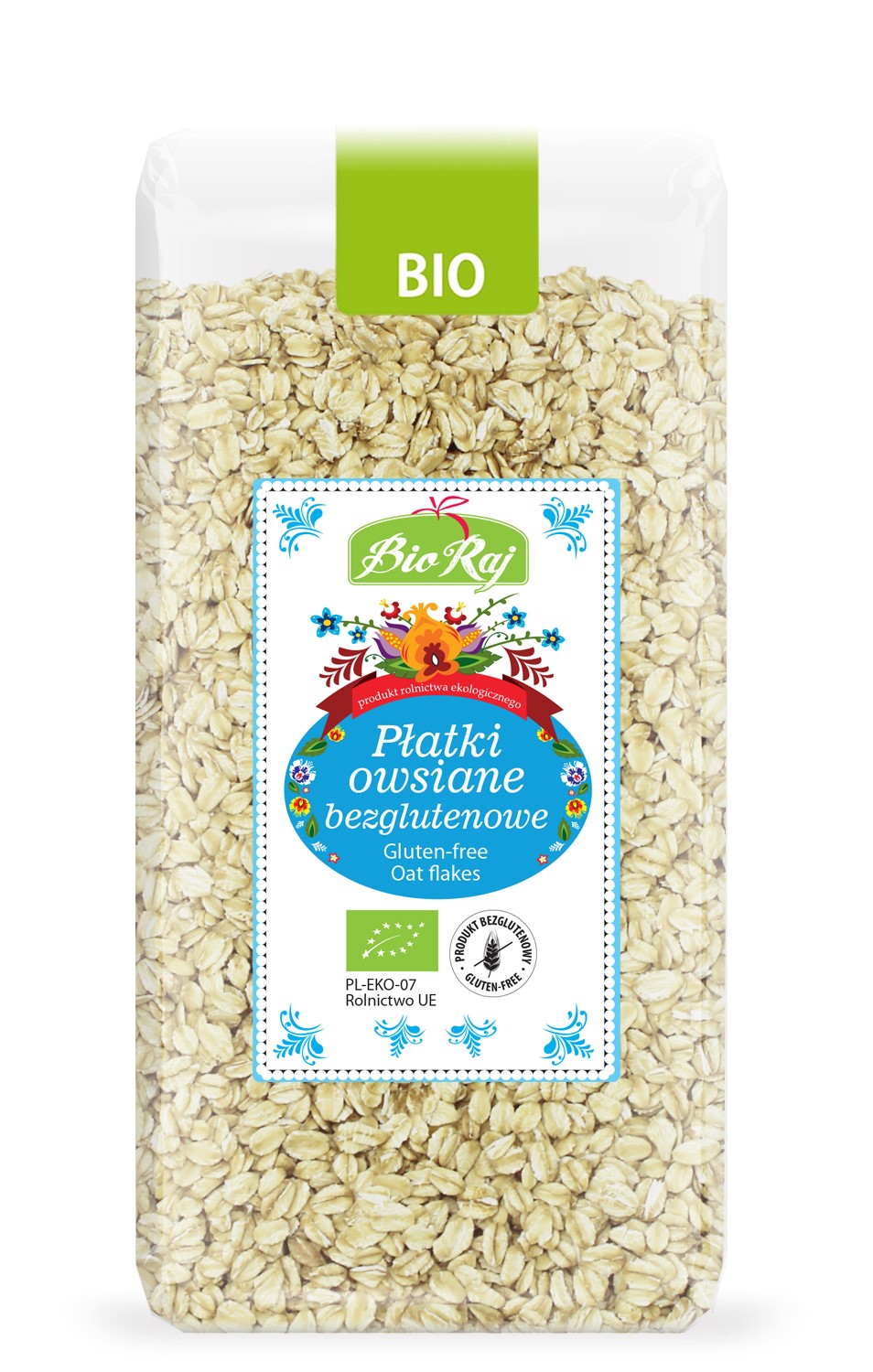 Bio raj płatki owsiane bezglutenowe bio (polska) 350 g