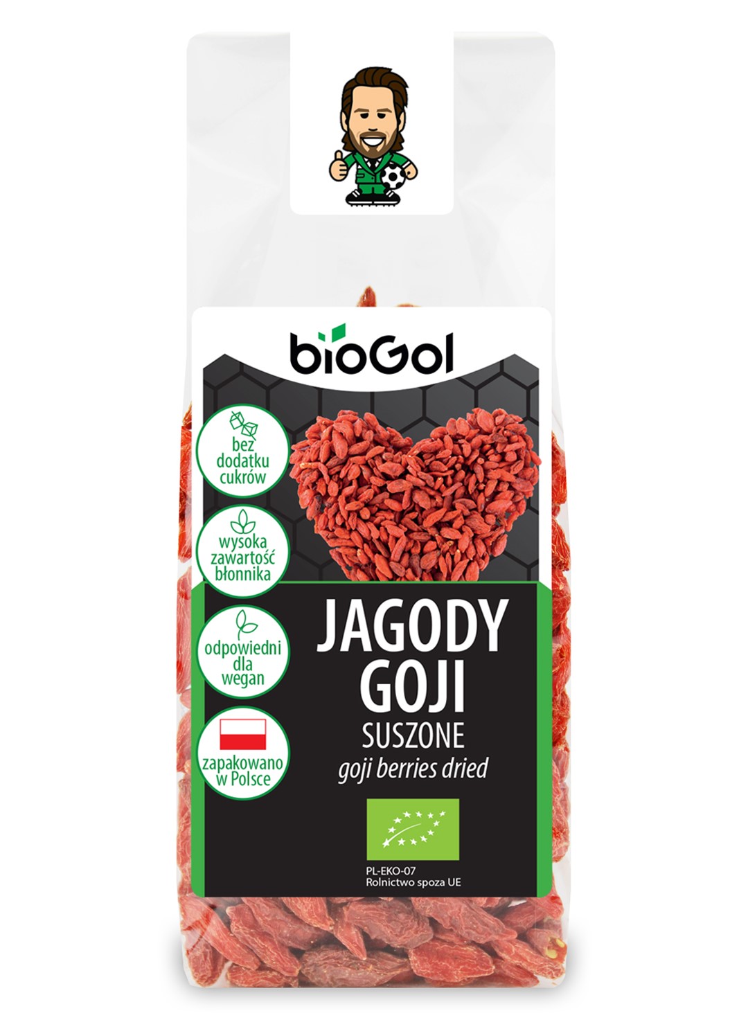 Biogol jagody goji suszone bio 100 g