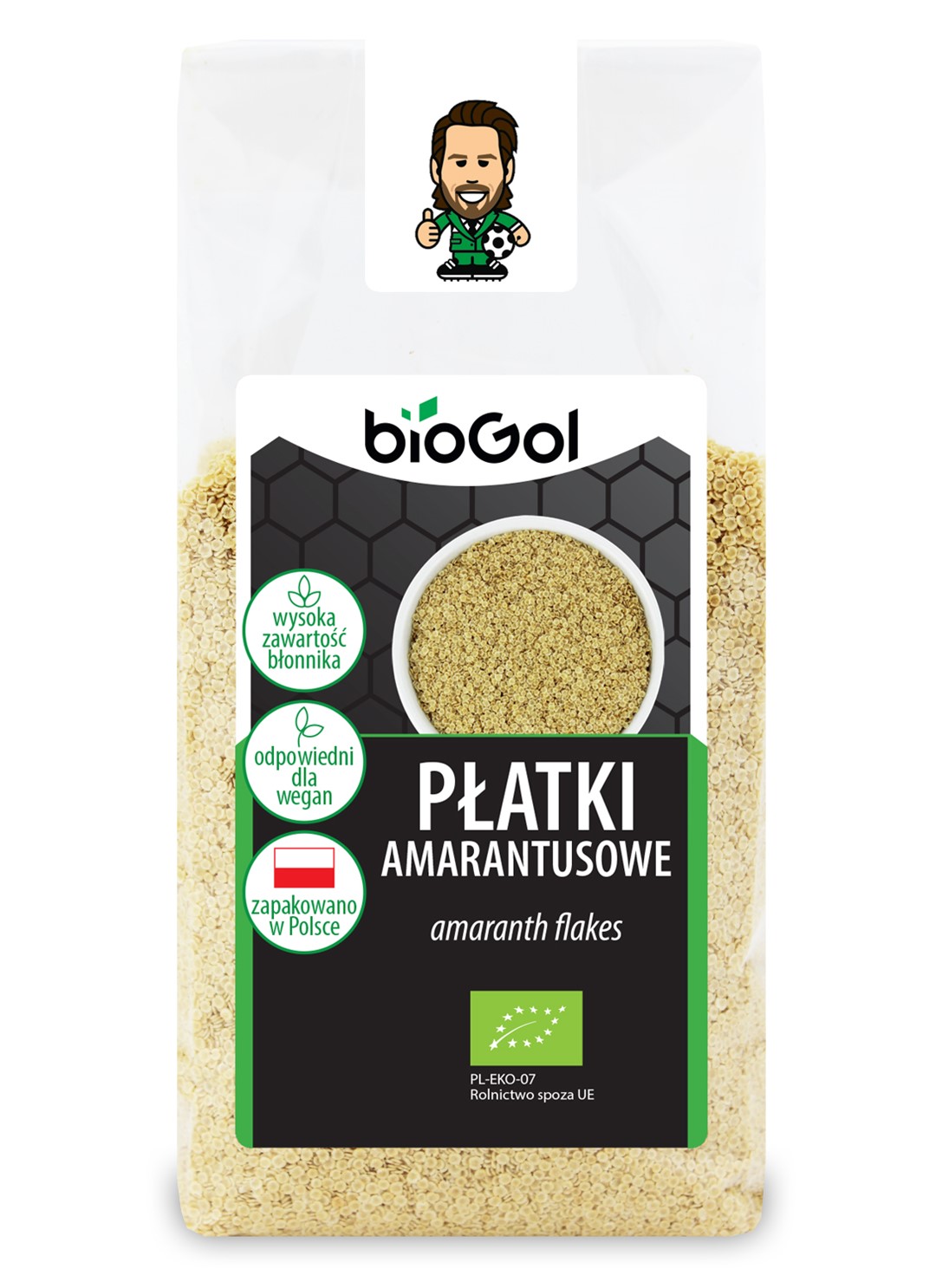 Biogol płatki amarantusowe bio 300 g