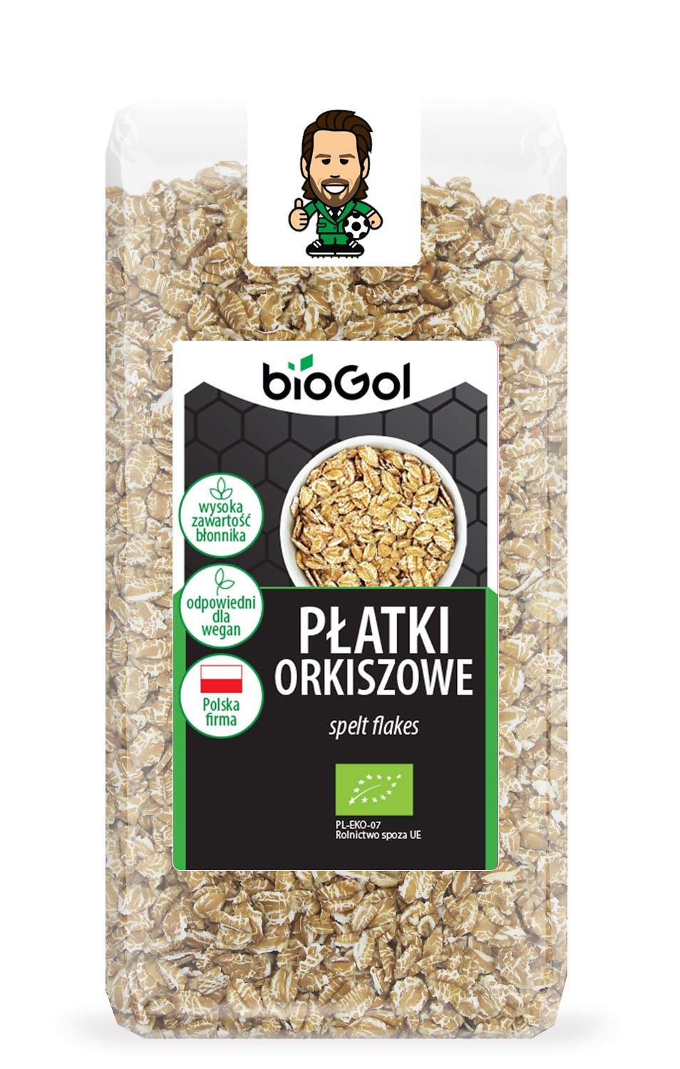 Biogol płatki orkiszowe bio 300 g