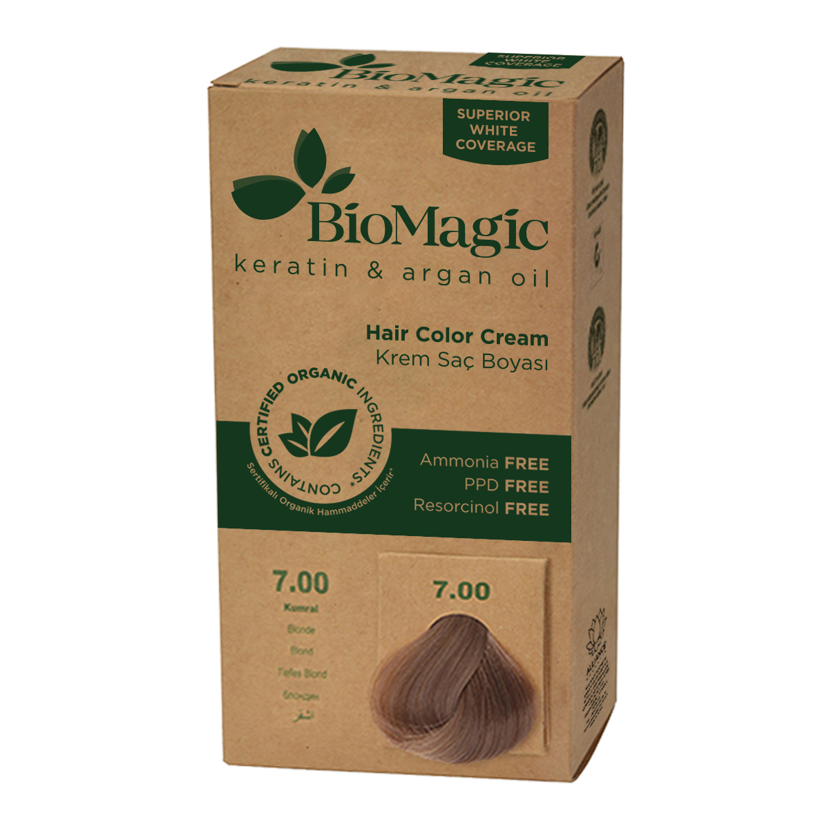 Biomagic farba do włosów blond (7.00) 250 g