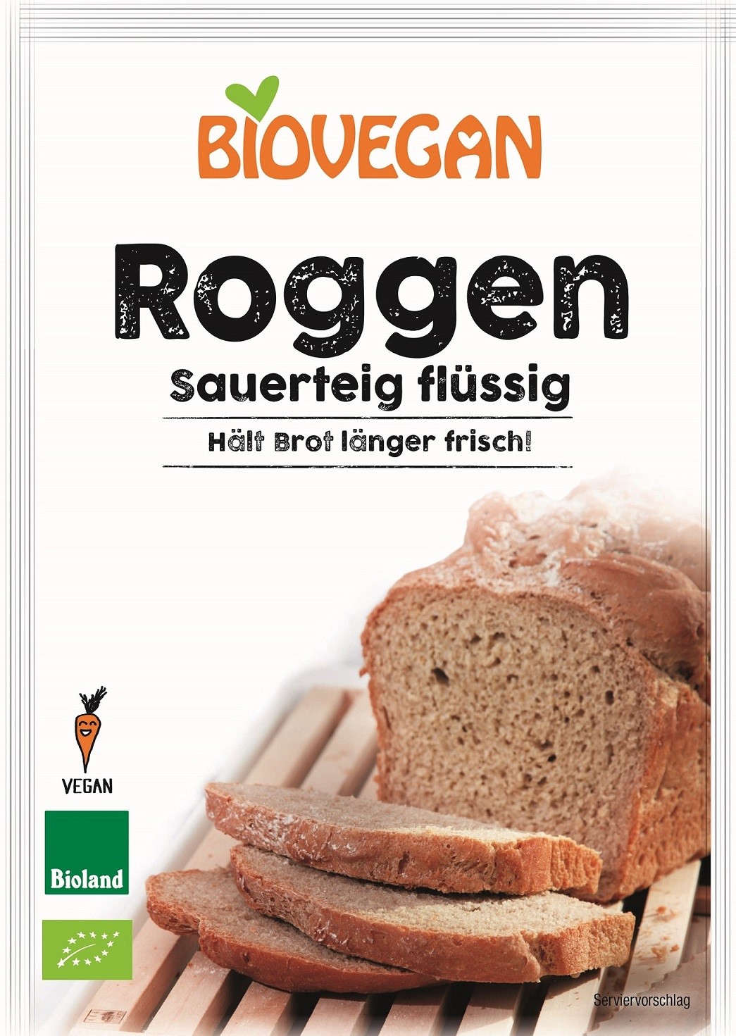 Biovegan zakwas chlebowy żytni w płynie bio 150 g