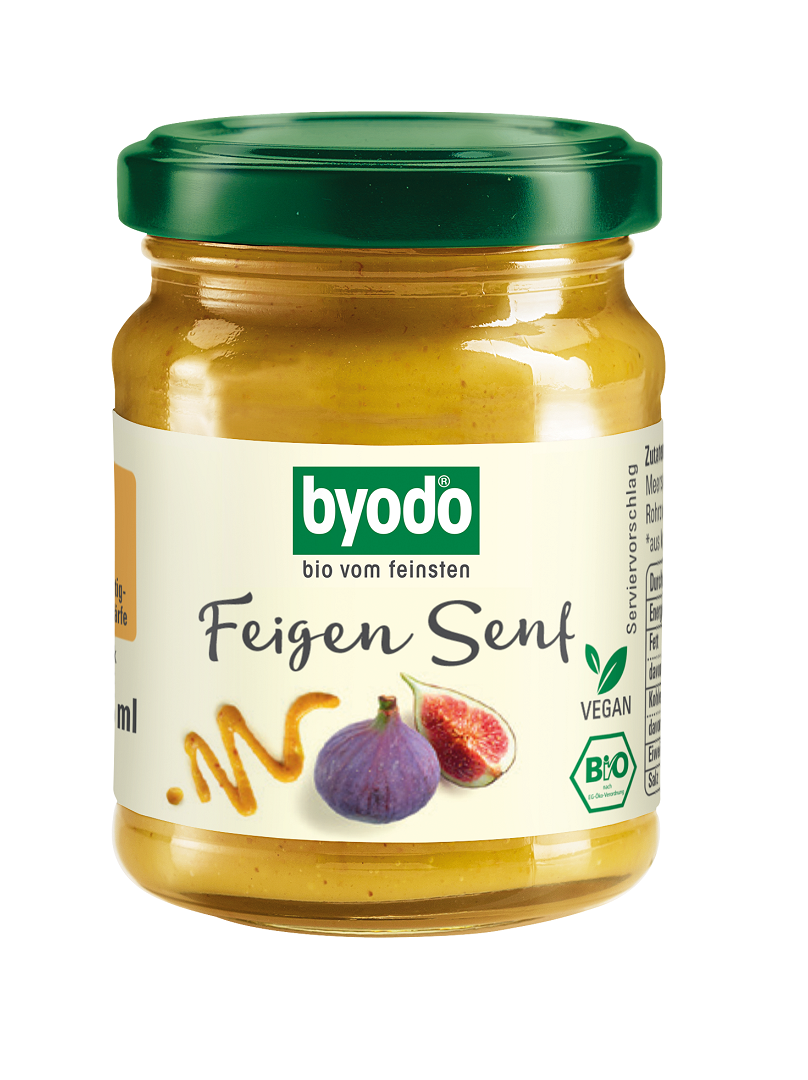 Byodo musztarda figowa bezglutenowa bio 125 ml