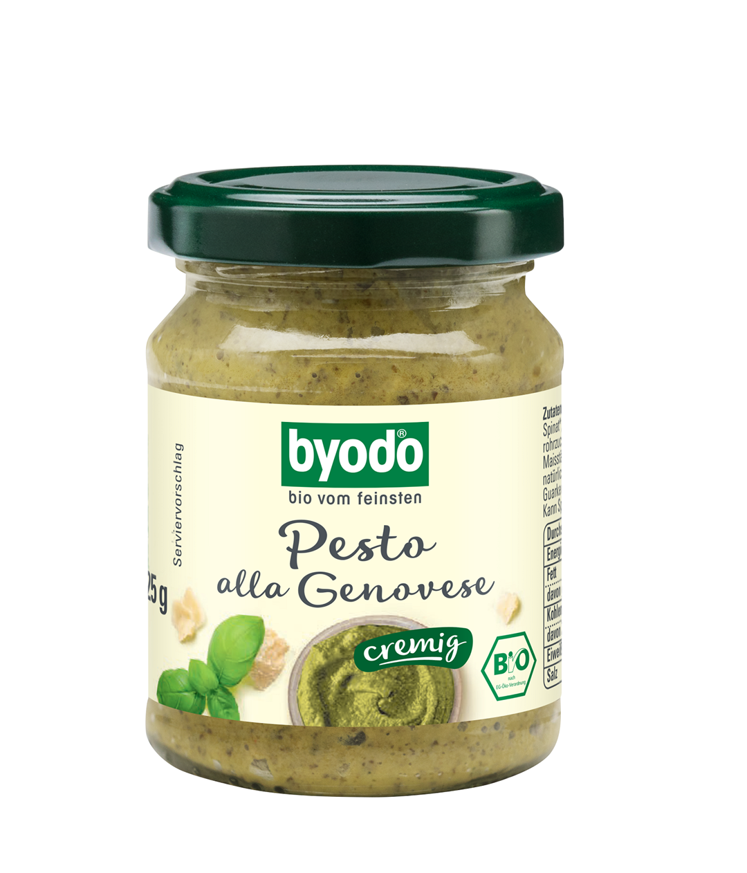 Byodo pesto a'la genovese bio 125 g