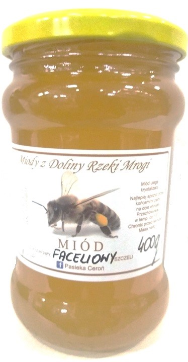 CEROŃ Miód faceliowy 400 g