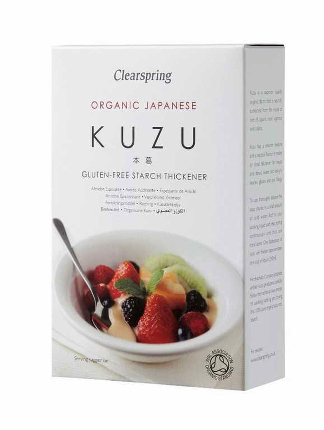 CLEARSPRING Kuzu skrobia BEZGL. BIO 125 g