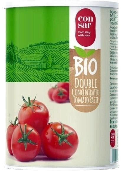 CONSAR Koncentrat pomidorowy 28% BIO 140 g