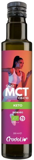 CRUDOLIO Olej kokosowy MCT KETO BIO 250 ml