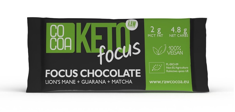 Cocoa czekolada focus keto bio 40 g
