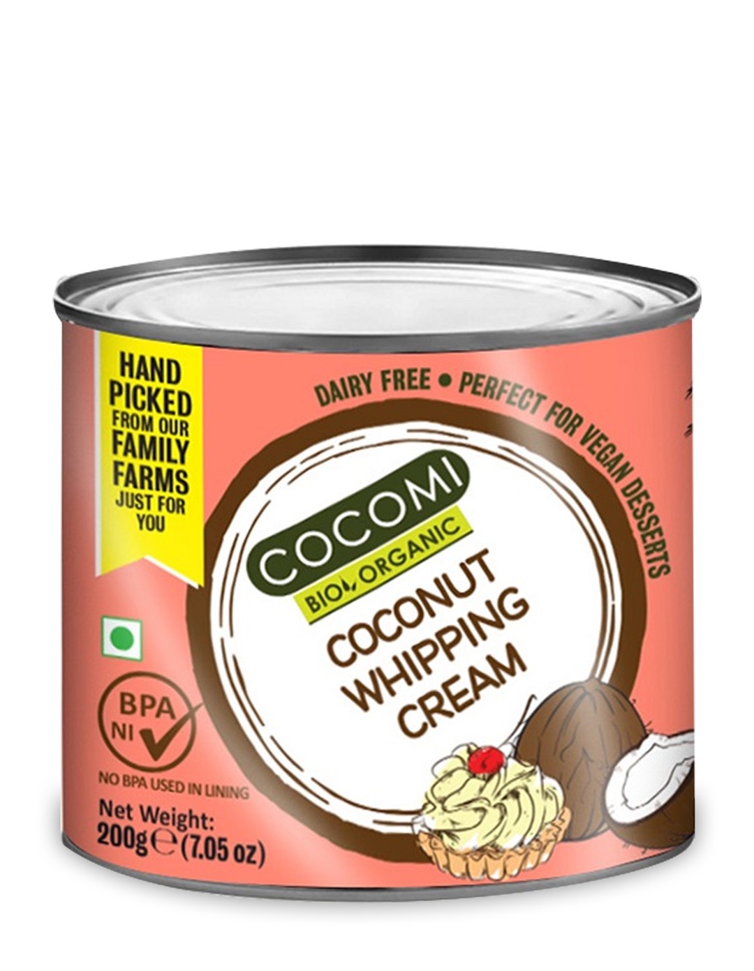 Cocomi krem kokosowy do ubijania bio 200 g