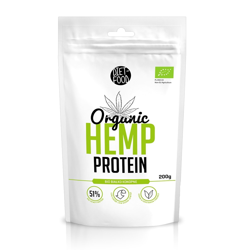 DIET-FOOD Białko konopne BIO 200 g