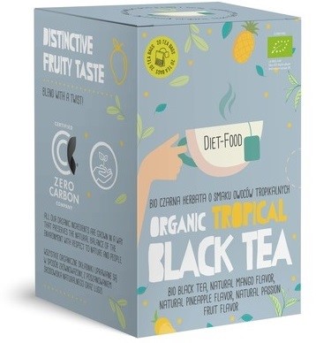 DIET-FOOD Herbata czarna TROPICAL BIO (2g x 20) 40G