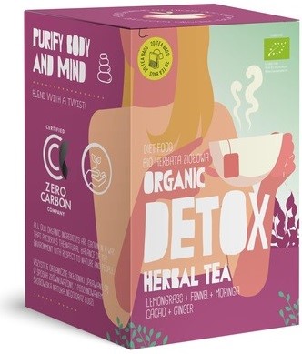 DIET-FOOD Herbatka oczyszczająca DETOX BIO  (1,5 g 20 szt) 30 g