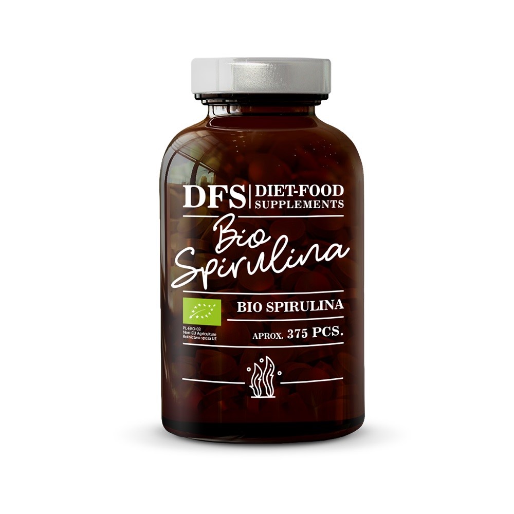 DIET-FOOD Spirulina BIO 375 tabletek