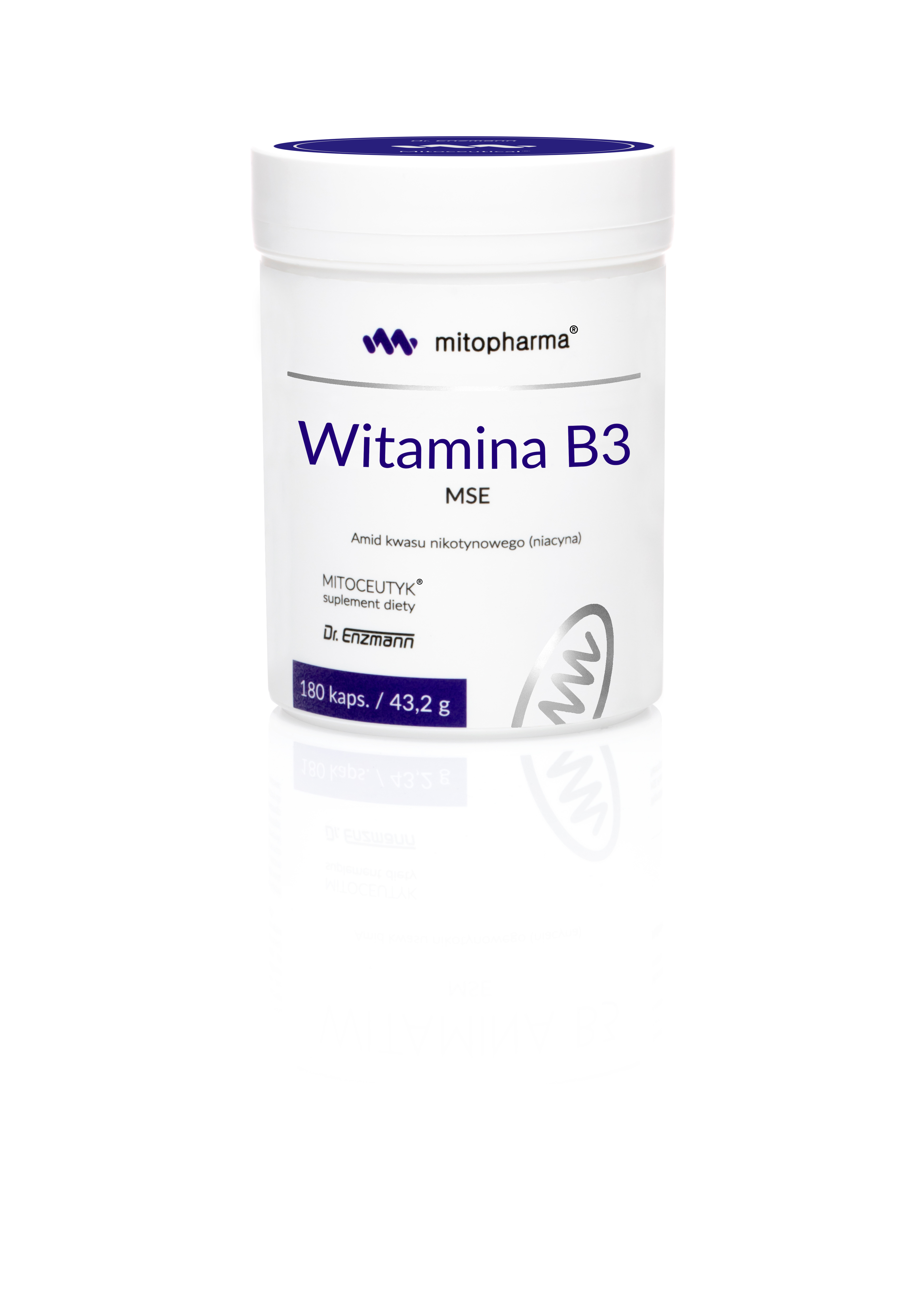 DR. ENZMANN MSE Witamina B3 MSE (180 kaps.)