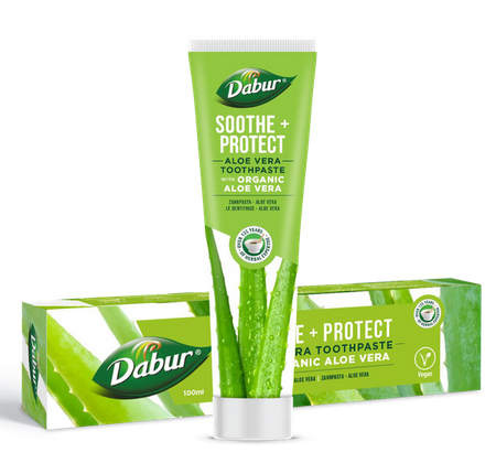 Dabur pasta do zębów ukojenie + ochrona z aloesem 100 ml