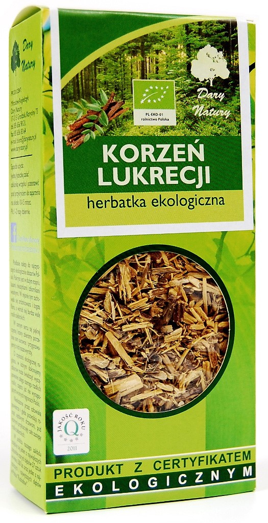 Dary natury herbatka korzeń lukrecji bio 50 g