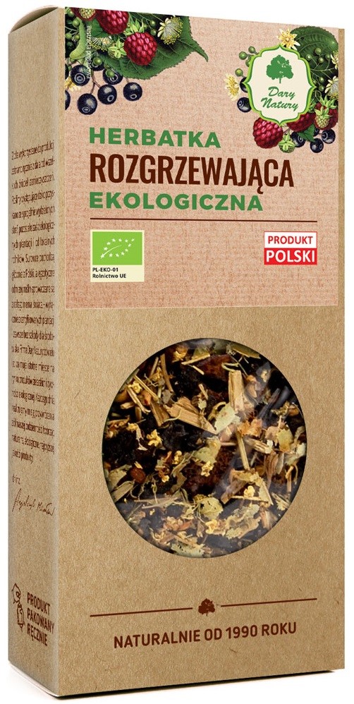 Dary natury herbatka rozgrzewająca bio 50 g