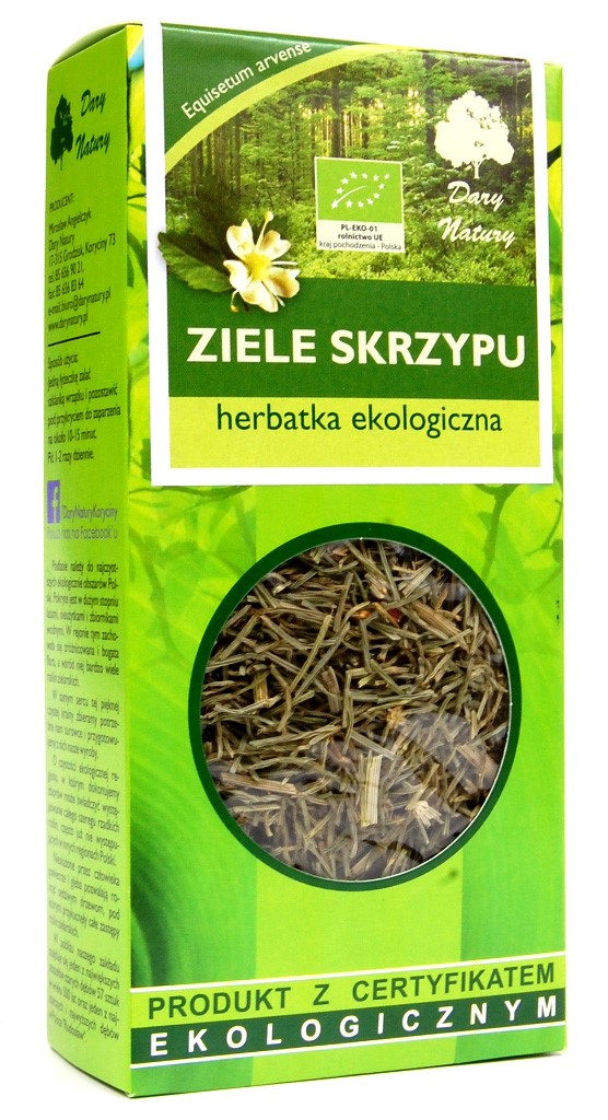 Dary natury herbatka ziele skrzypu bio 25 g