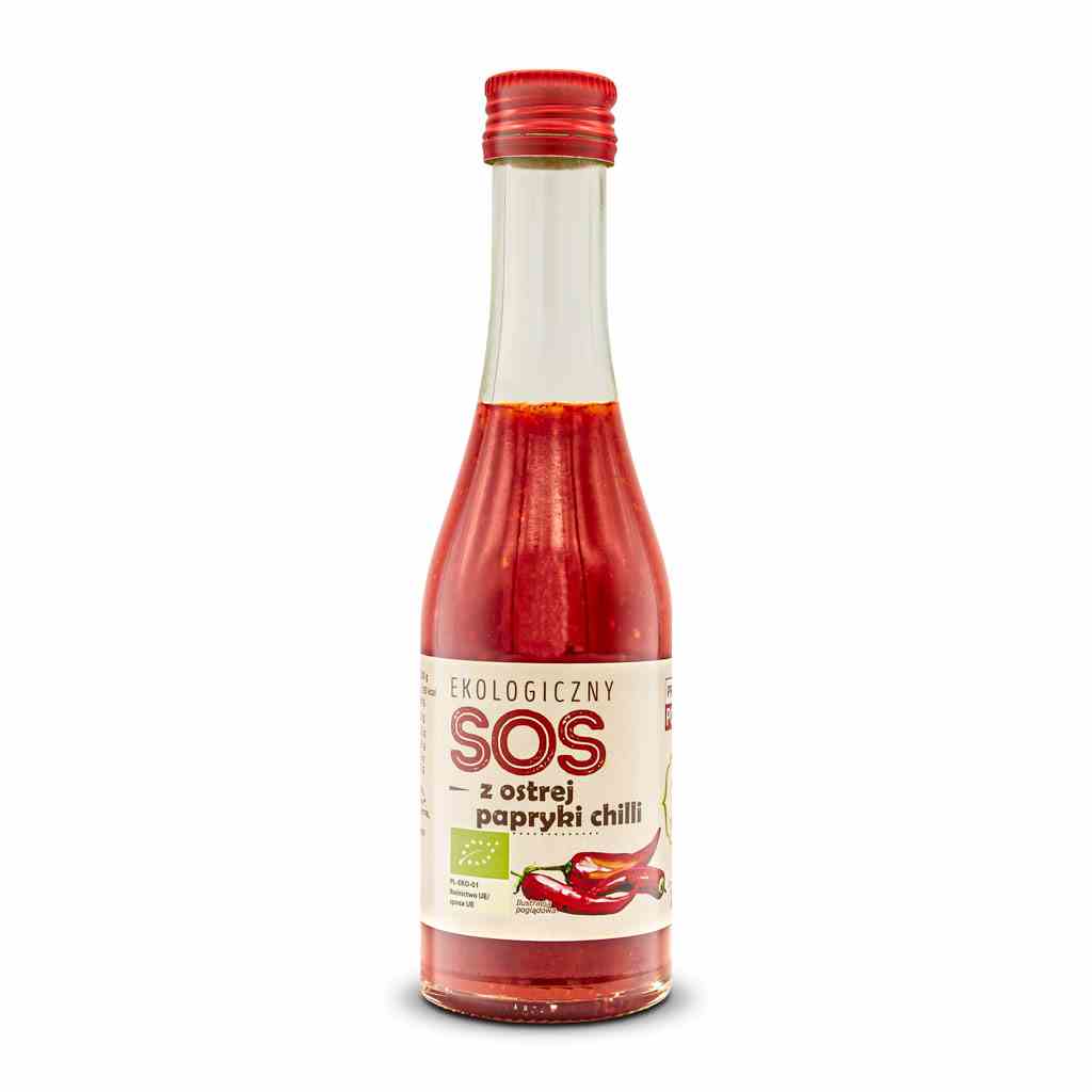 Dary natury sos z ostrej papryki chili bio 220 g