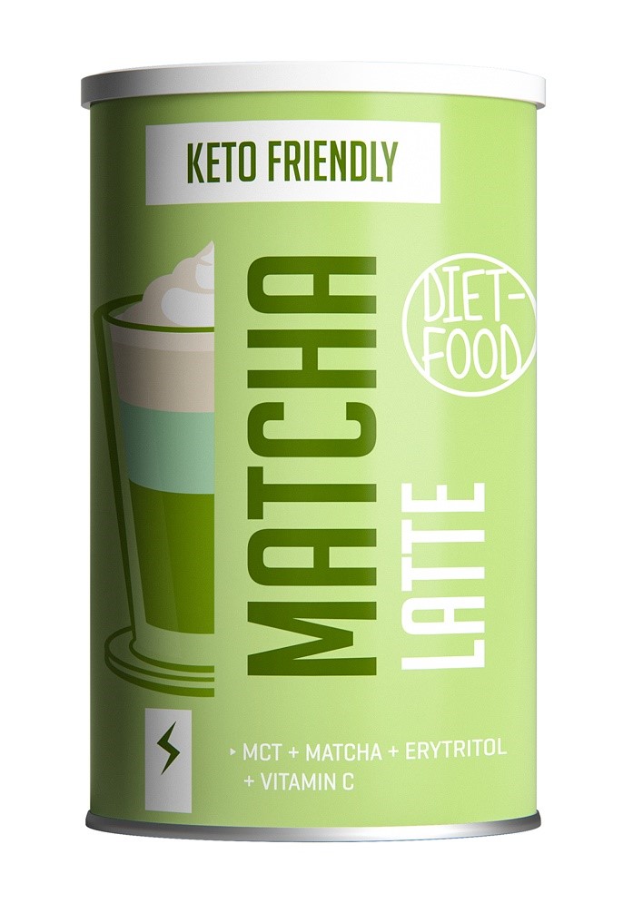 Diet-food latte matcha keto 300 g  diet