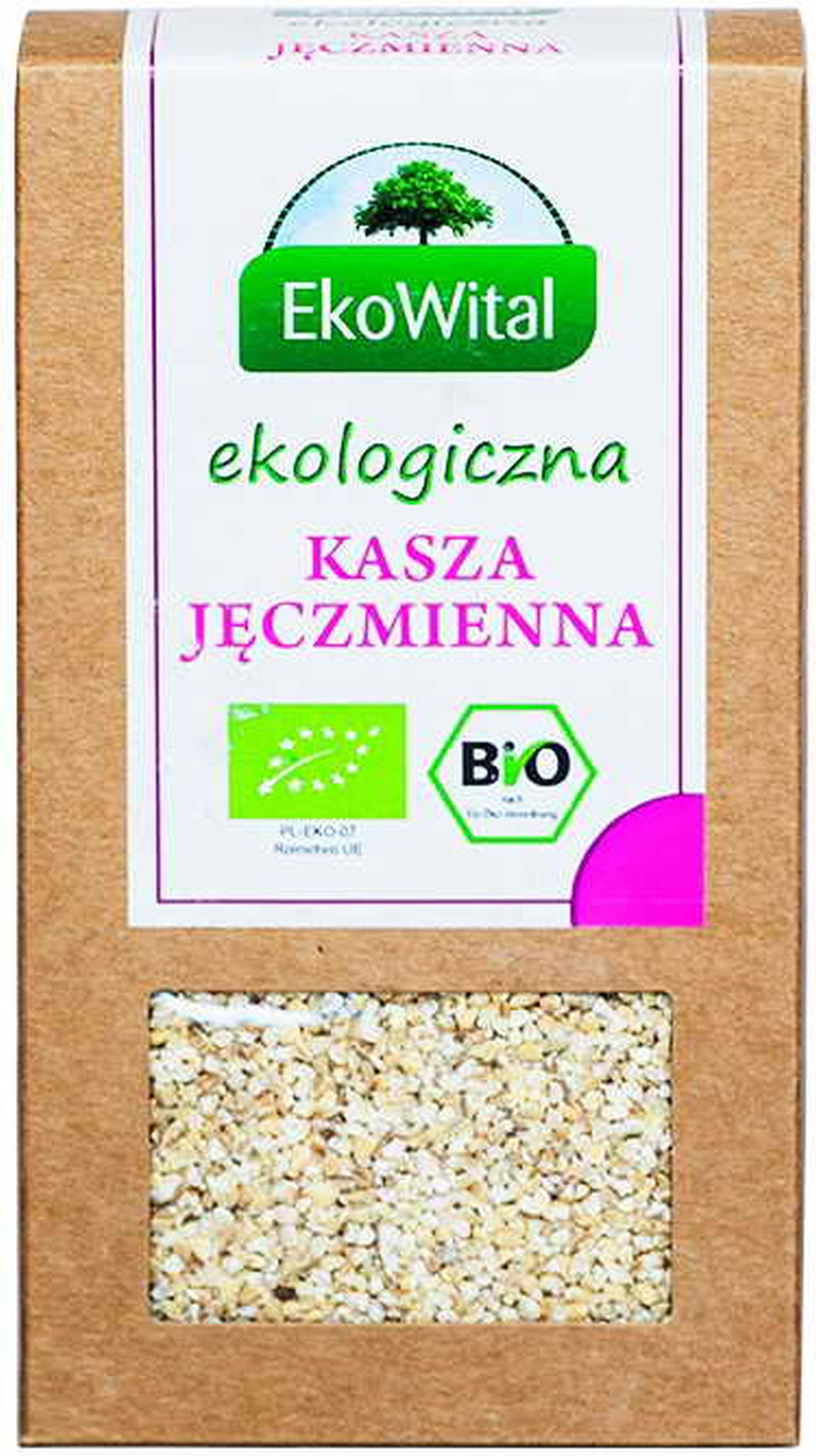 EKOWITAL Kasza jęczmienna BIO 500 g