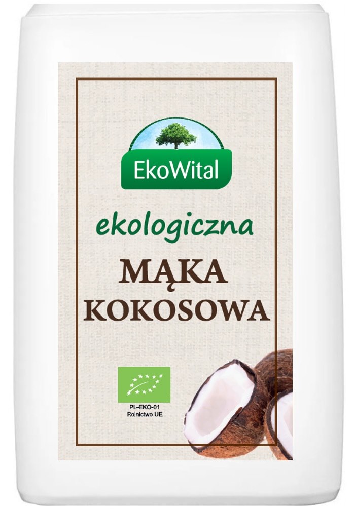 EKOWITAL Mąka kokosowa BIO 500 g