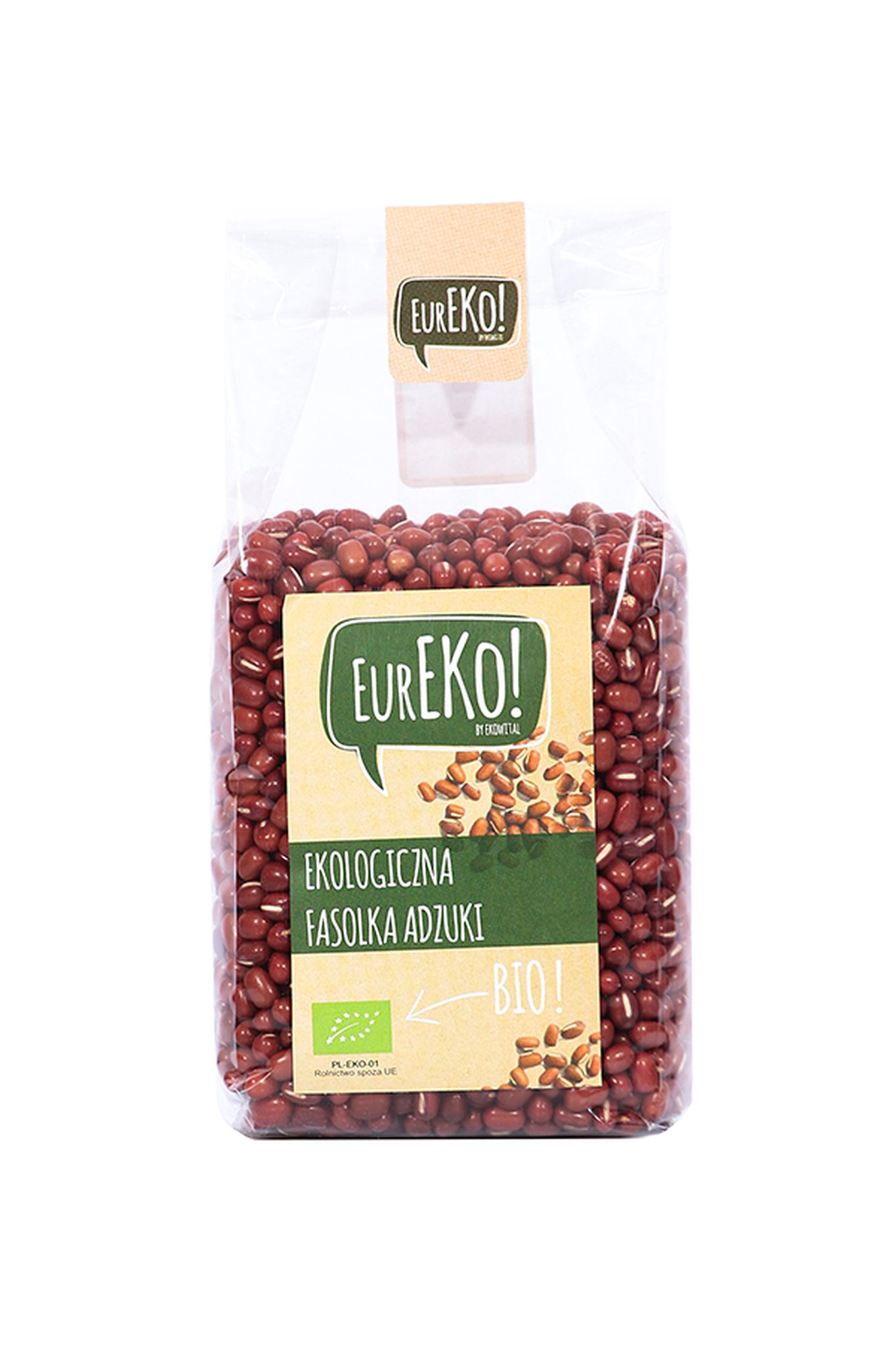 EUREKO Fasolka Adzuki BIO 400 g