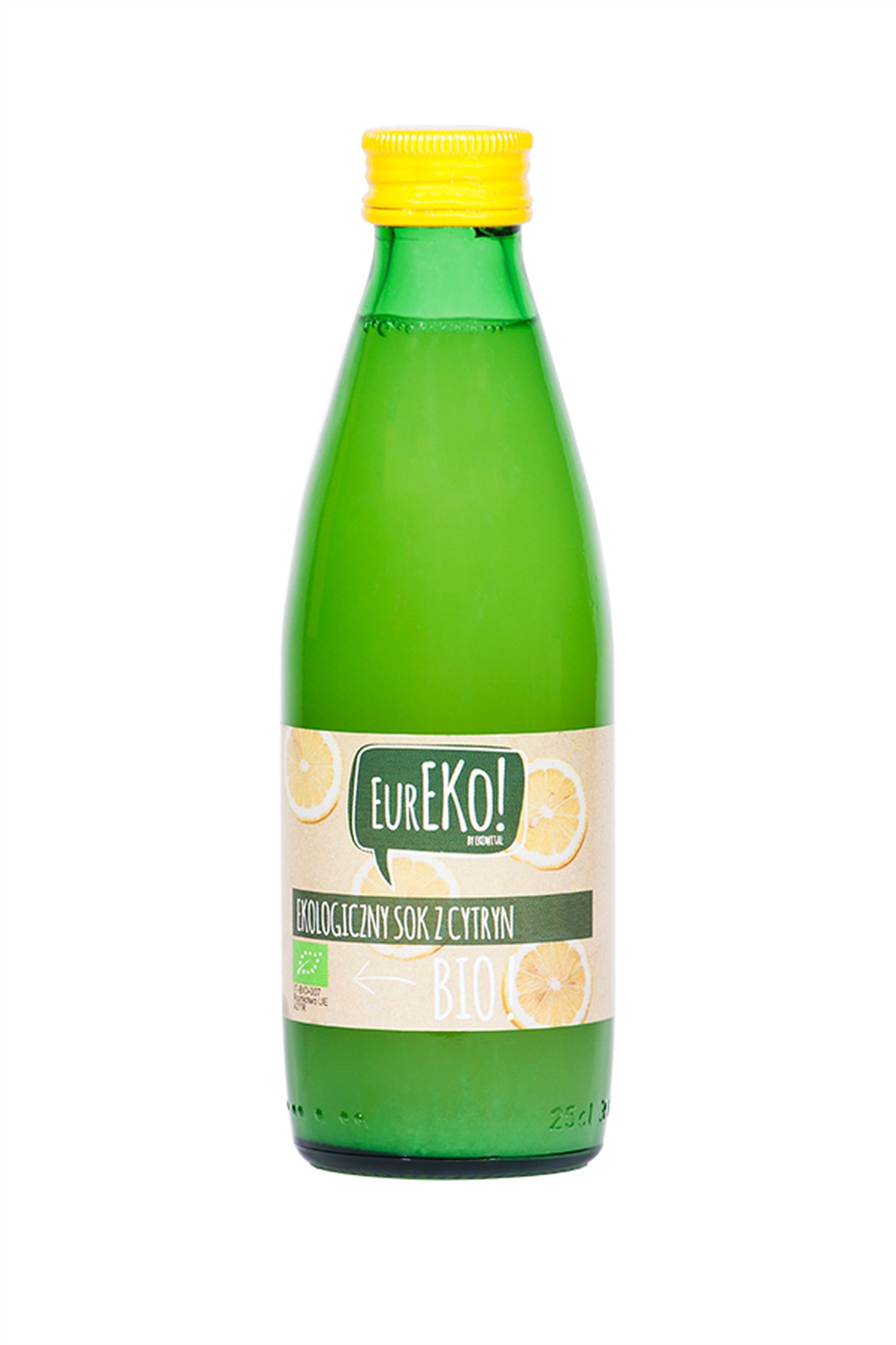 EUREKO Sok z cytryn 100% BIO 250 ml Eureko