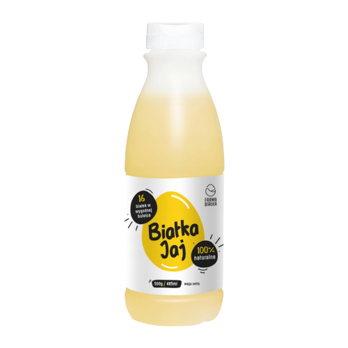 Farma Białka 100% Płynne Czyste Białka jaj kurzych 500 g