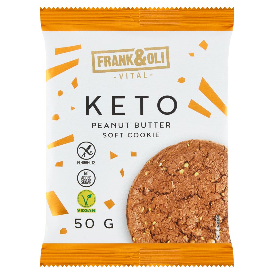 Frank&Oli Keto Ciasteczko Peanut Butter 50g
