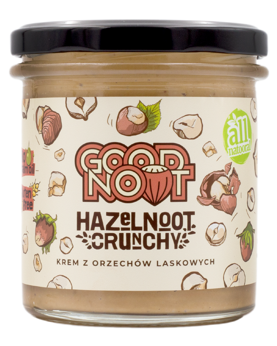 Good noot krem z orzechów laskowych crunchy 300 g