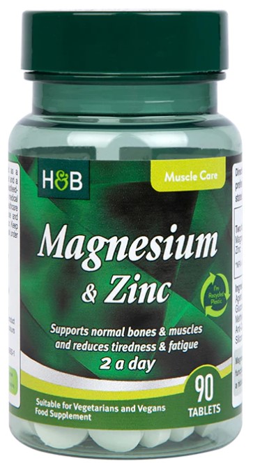 Holland & Barrett Magnez i cynk 90 tabletek