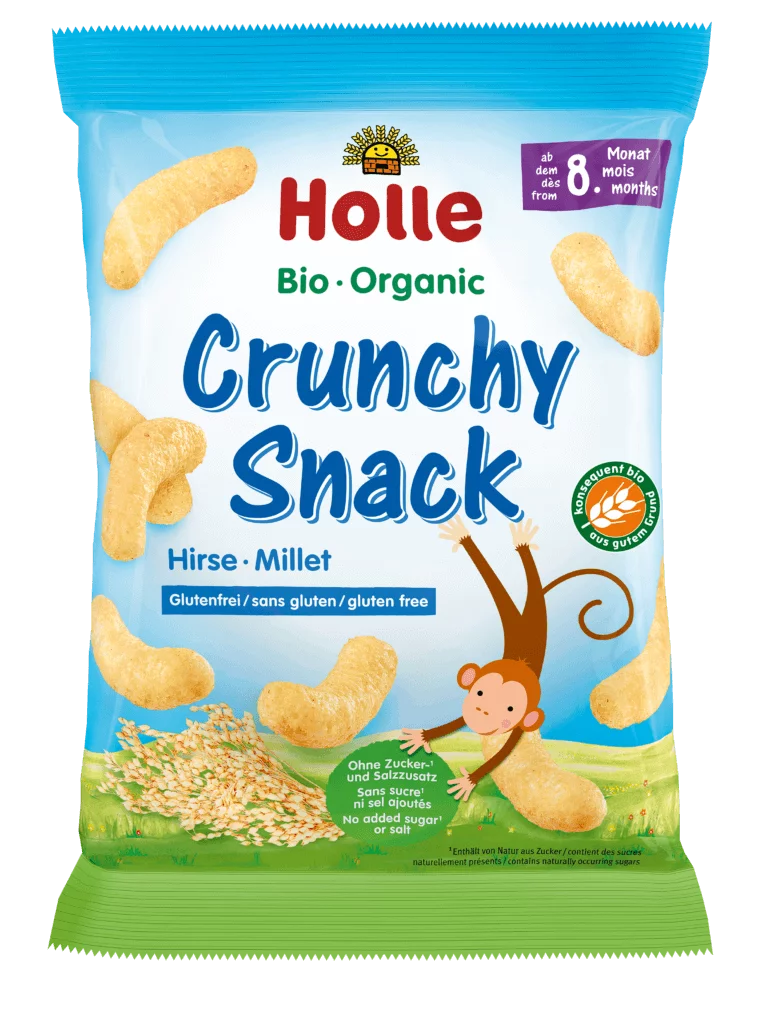 Holle chrupki ryż  soczewica bez dodatku cukrów bezglutenowe od 8 miesiąca bio 25 g