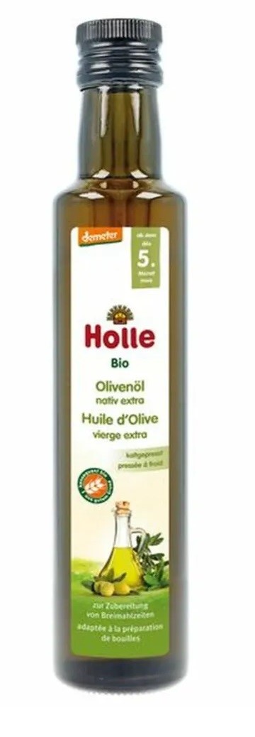 Holle oliwa z oliwek extra virgin od 5 miesiąca demeter bio 250 ml