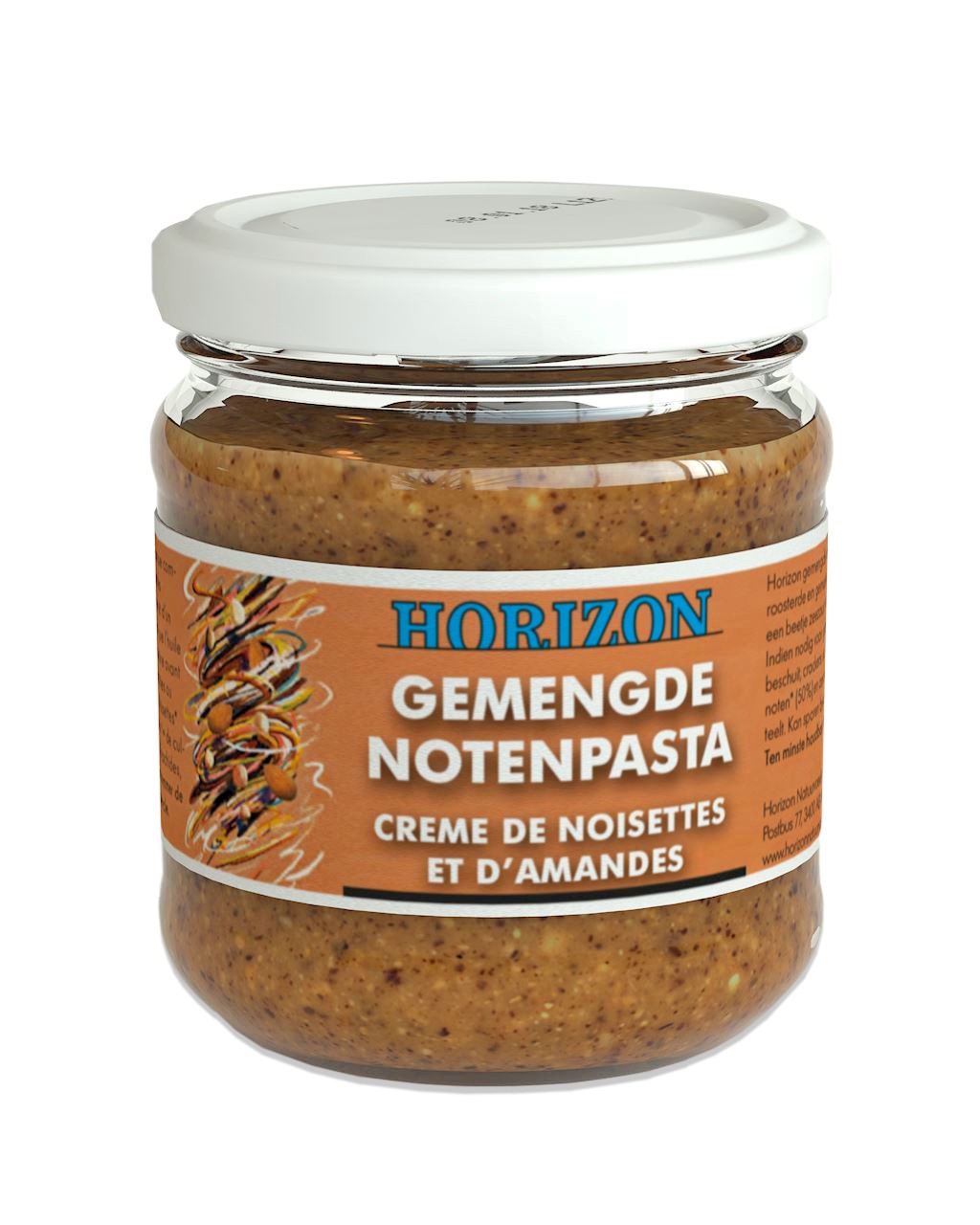 Horizon krem z orzechów laskowych i migdałów bio 175 g