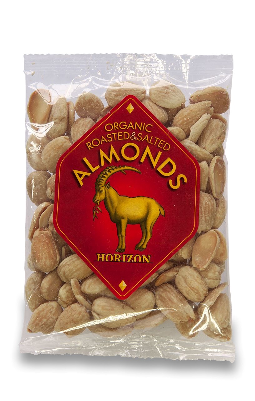 Horizon migdały prażone i solone bio 100 g
