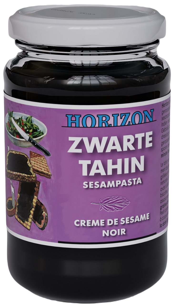 Horizon tahini czarne (pasta sezamowa z czarnego sezamu) bezglutenowe bio 350 g