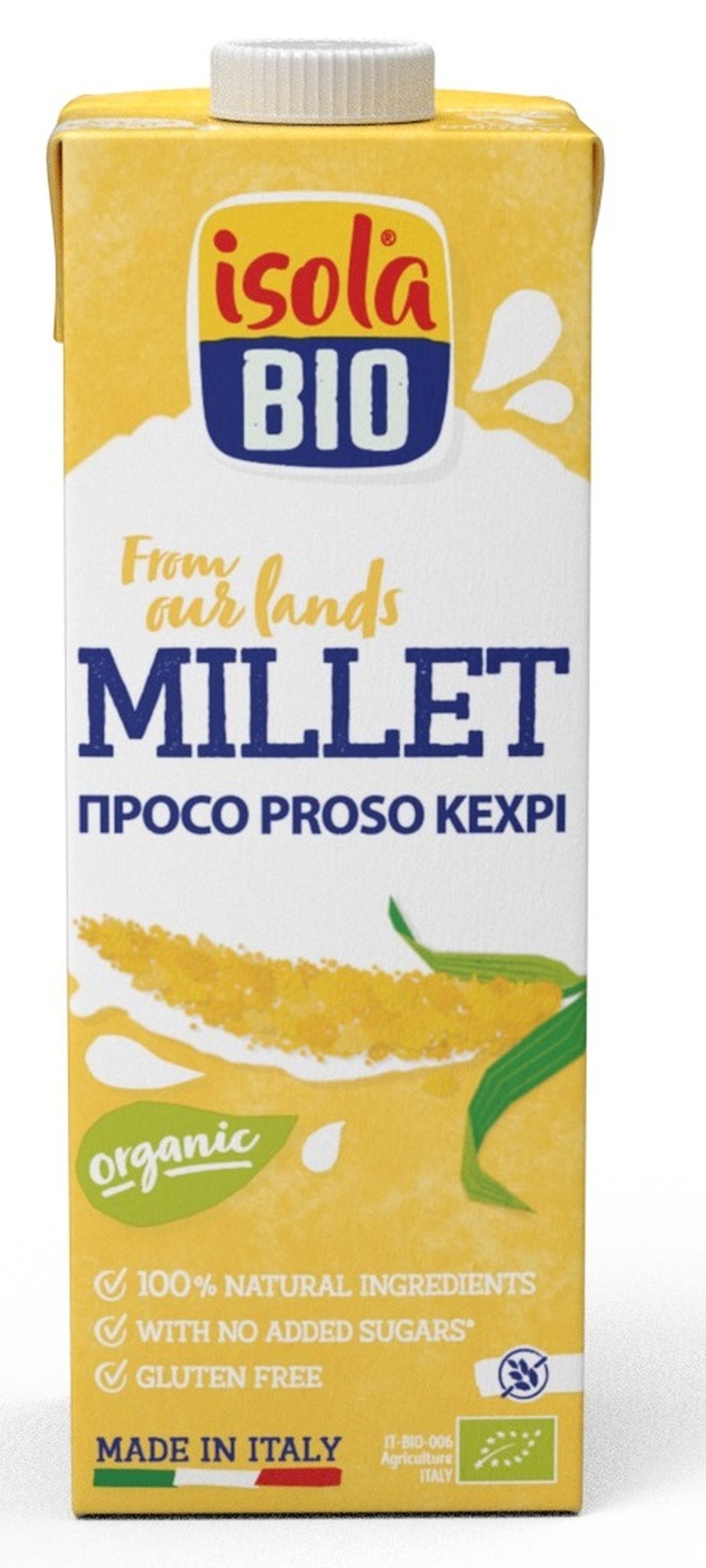 ISOLA BIO Napój jaglany BEZGL. BIO 1 l