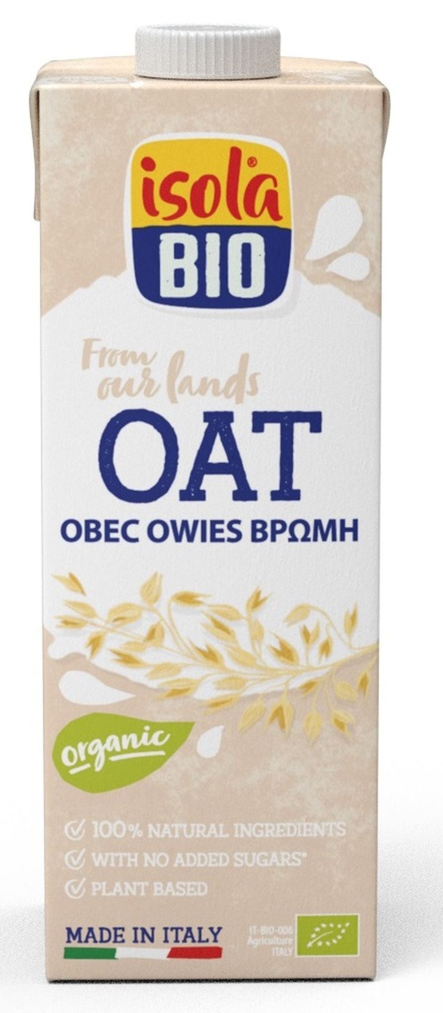 ISOLA BIO Napój owsiany BIO 1 l