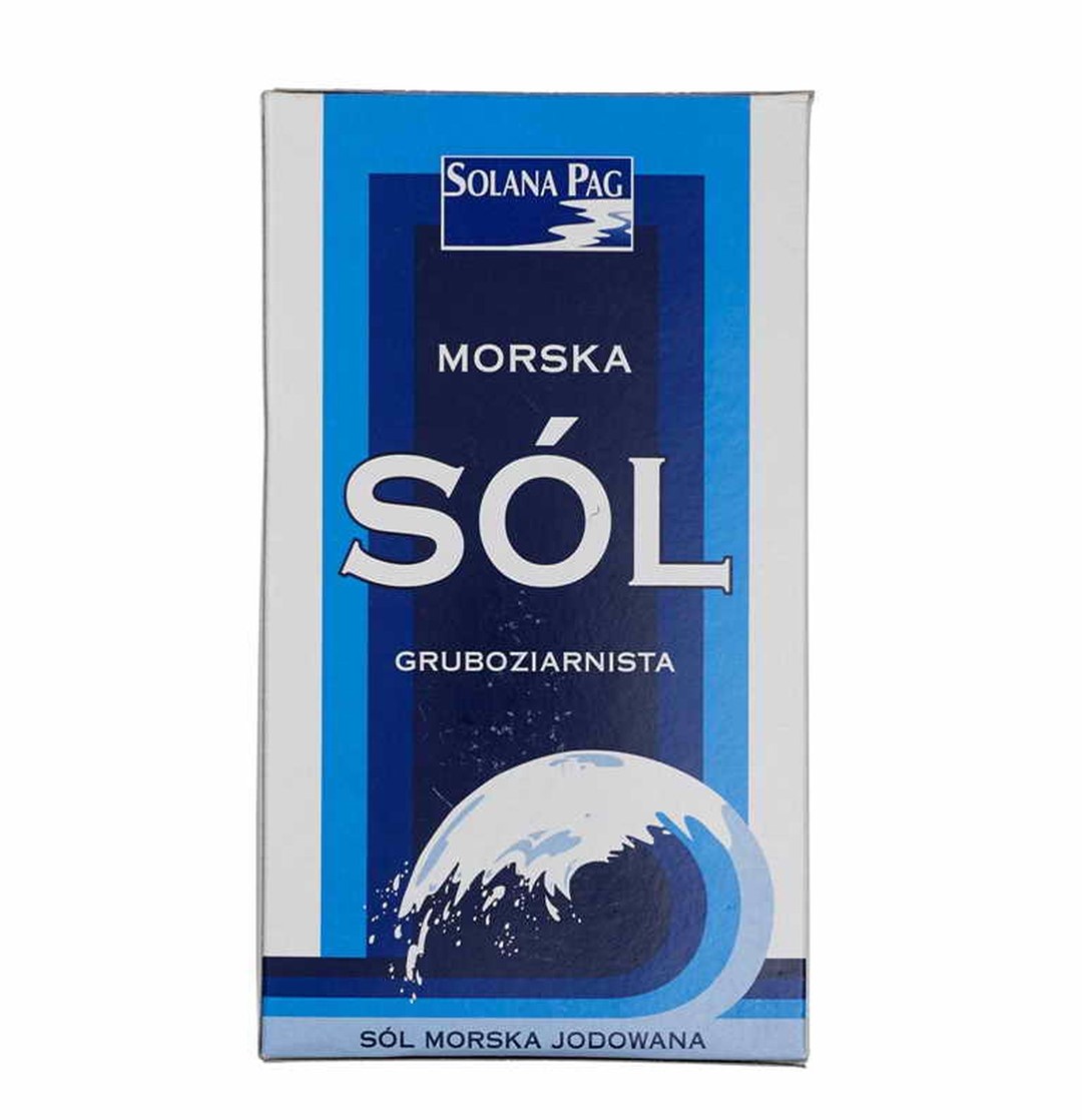 KOPER Sól morska gruboziarnista 1 kg
